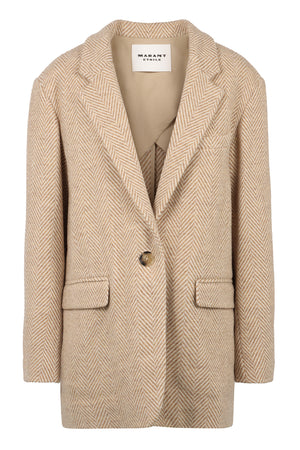 Wool blazer-0